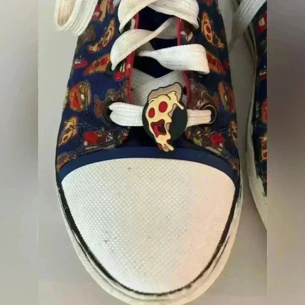 Skechers pizza hamburger hot dog fun print high tops boys size 5